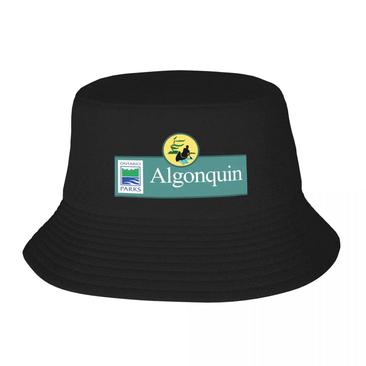 Нова широка периферия шапка с надпис Algonquin Park, Луксозна шапка, шапка за голф, Мъжка шапка за коне, шапки, Мъжка шапка, дамски