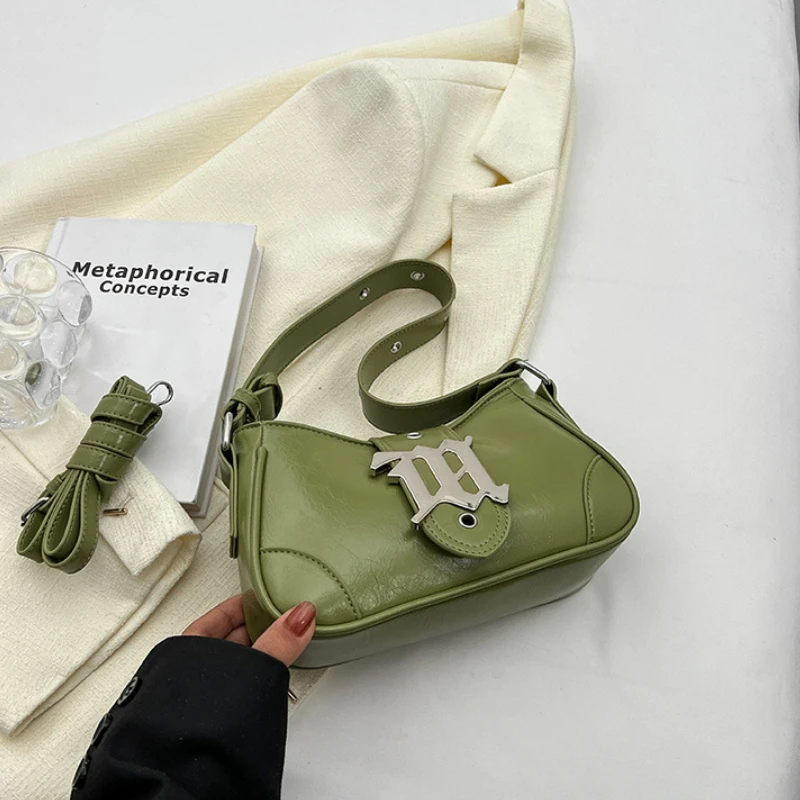 Нова чанта-възглавница, чанта-тоут за подмишниците, дамски чанти, Реколта малка кожена чанта, Модерен Универсален клатч, чанта-месинджър за момичета