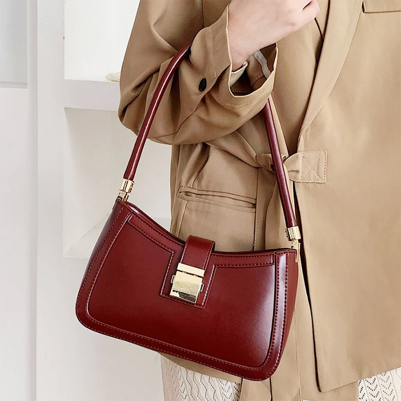 Модни малка чанта през рамо за жени 2023, Нова тенденция, Женствена чанта на едно рамо, Универсална женска чанта за гореща продажба