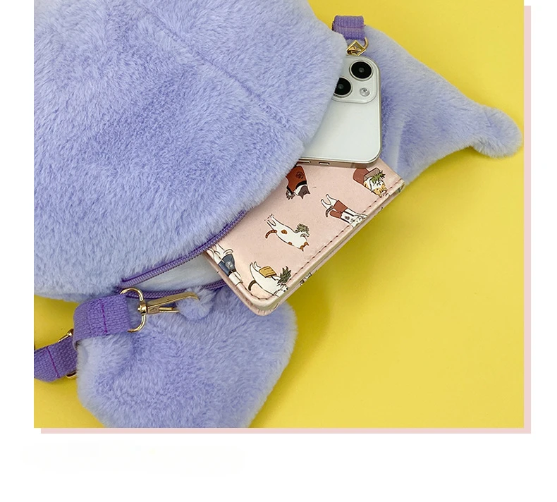 Sanrio натурална униформи кукла Куроми Плюшен чанта Раница mymelody