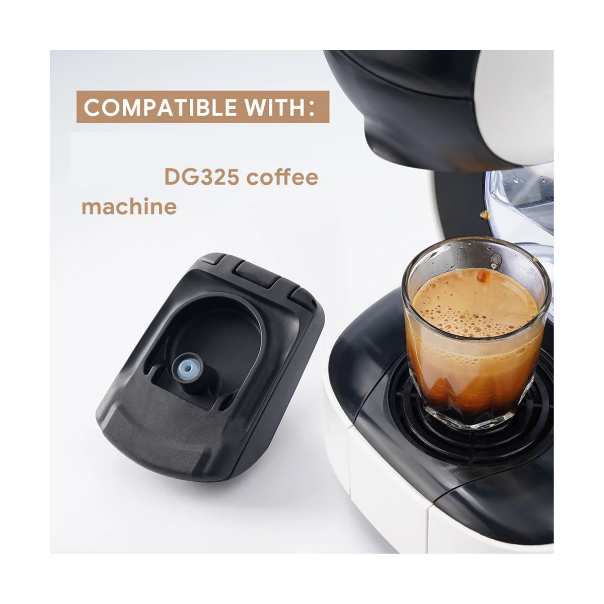 Адаптер за кафе машини DOLCE GUSTO EdgLUMIO DG325 Множество Капсульная машина за Кафе за Еднократна Употреба на Кафе Еспресо
