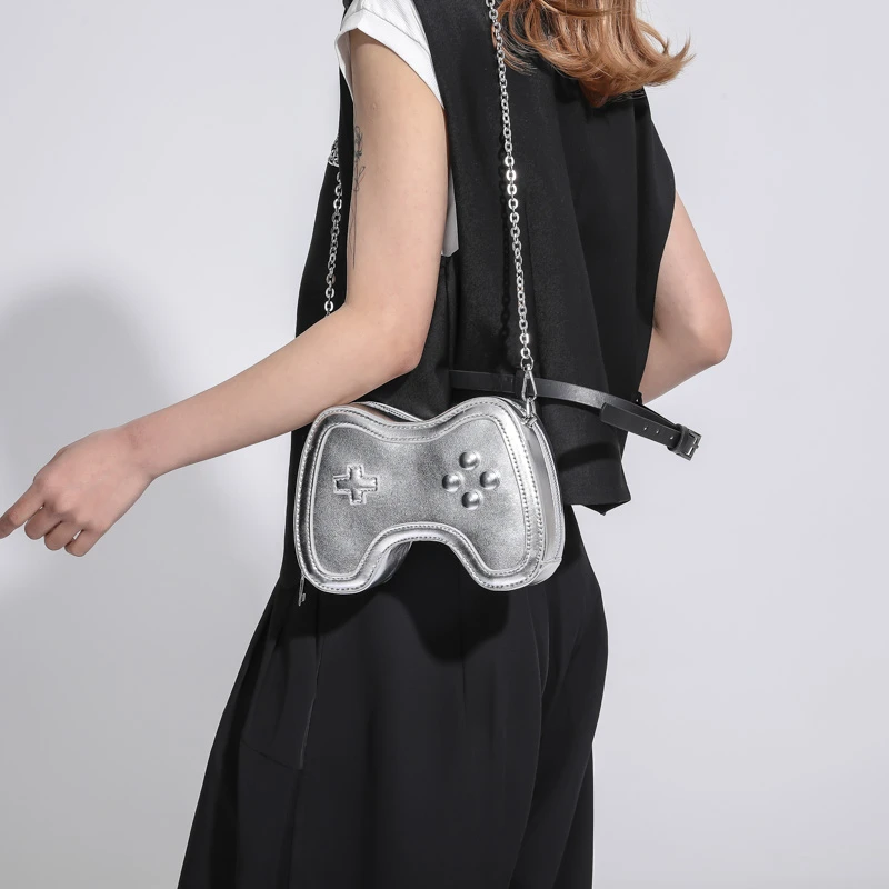 Креативен дизайн на игралната конзола с дистанционно управление, чанта за жени, Оригиналната Марка чанта през рамо за телефон, портфейл, Модни Малка чанта през рамо