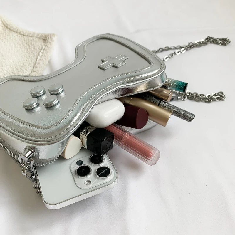 Креативен дизайн на игралната конзола с дистанционно управление, чанта за жени, Оригиналната Марка чанта през рамо за телефон, портфейл, Модни Малка чанта през рамо