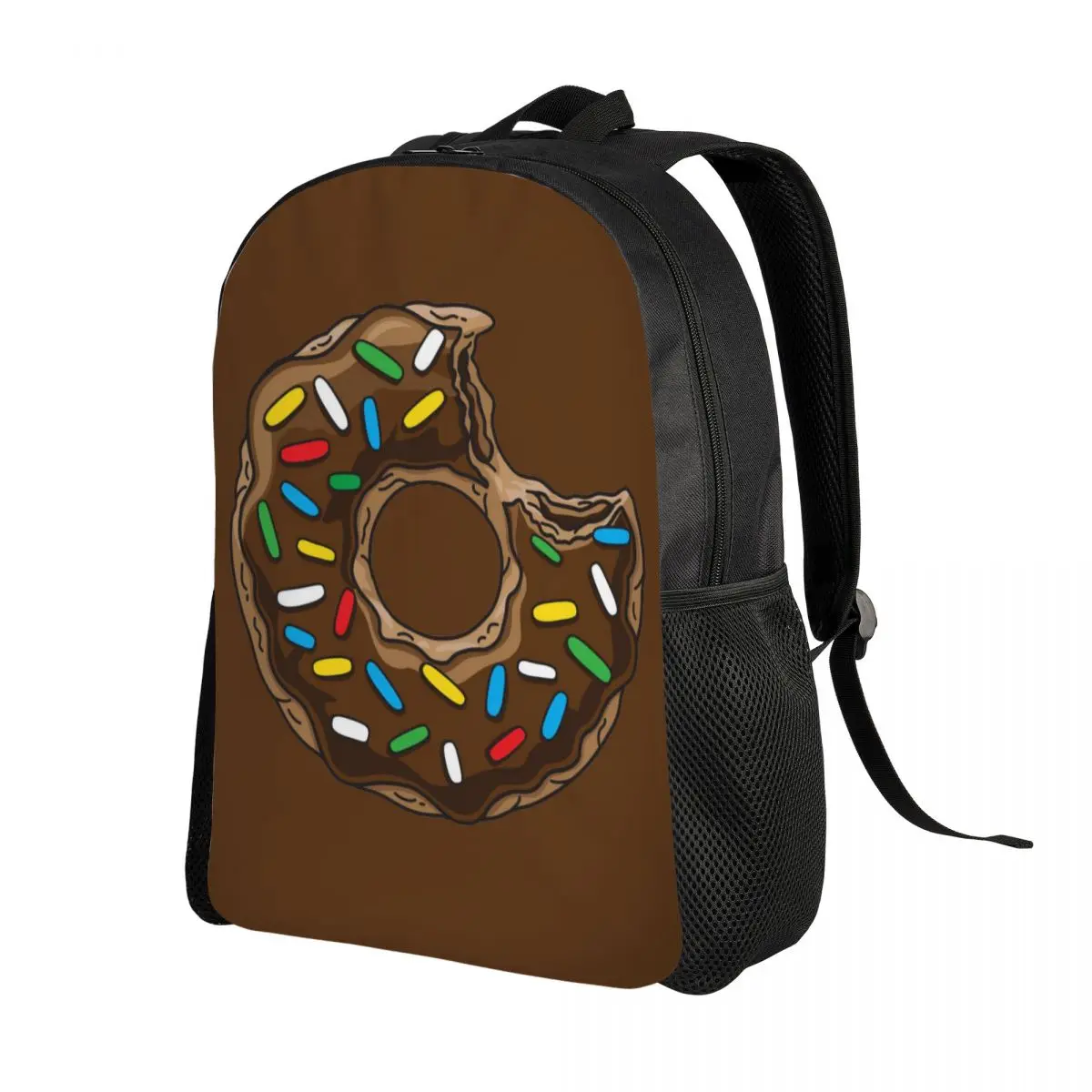 Раници с пончиками за мъже и жени, Водоустойчива чанта за понички за колеж, чанти и калъфи за книги с принтом
