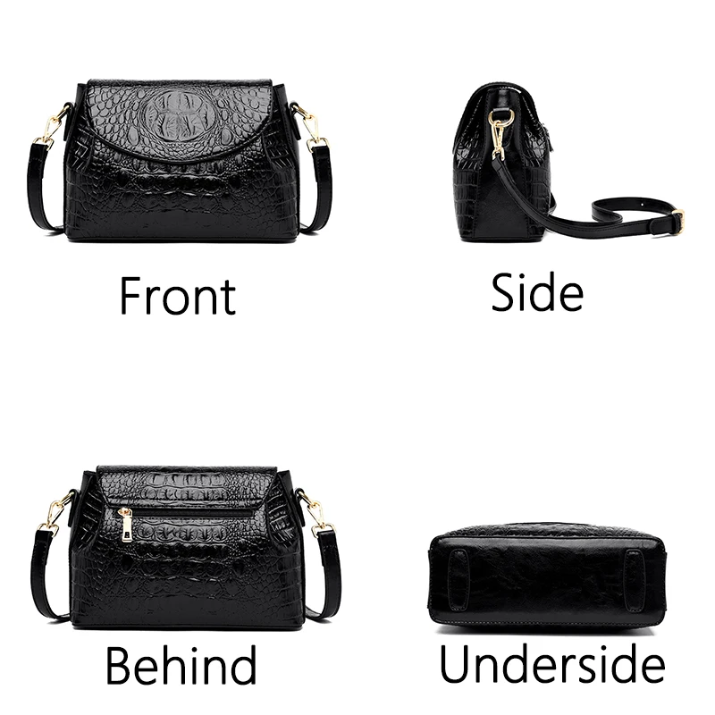 TIUMIU, Новата Модерна Дамска чанта за през рамото От телешка кожа с крокодиловым модел, Дамски Дизайнерски Луксозна чанта 2022