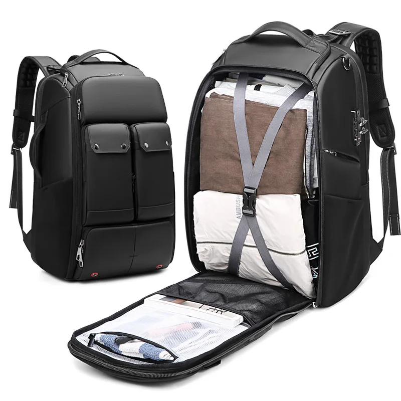 Водоустойчив Обичай черен Оксфордские офис чанти за лаптопи са Подходящи за 17-инчов раница за лаптоп