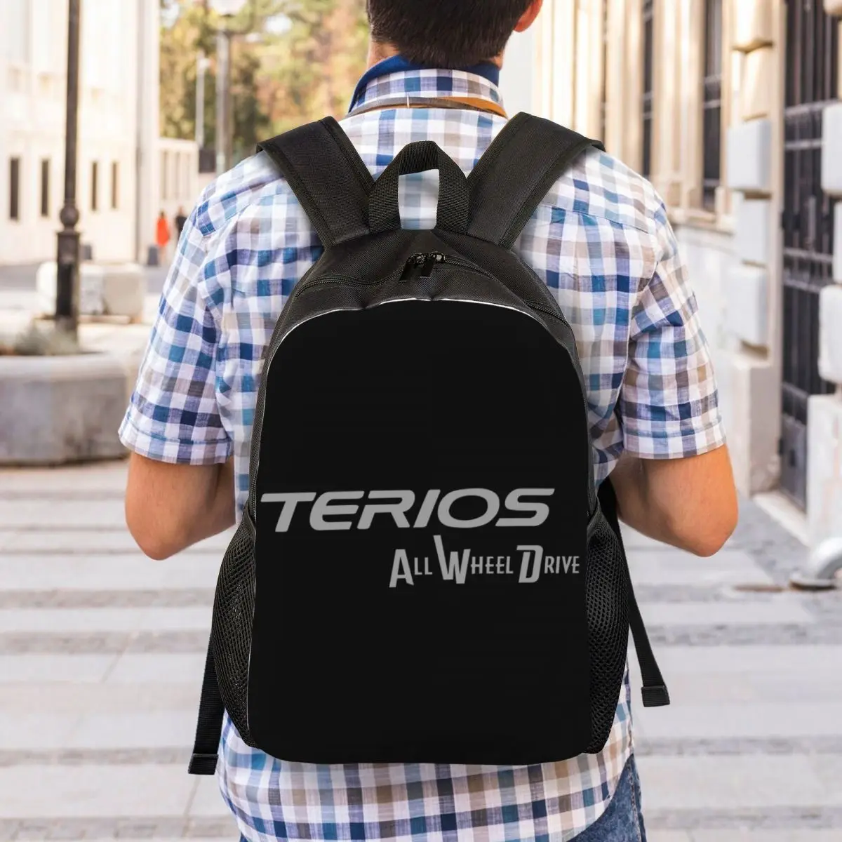 Terios Раница за лаптоп Женски Мъжки Ежедневни Раница за студенти, чанти за ученици
