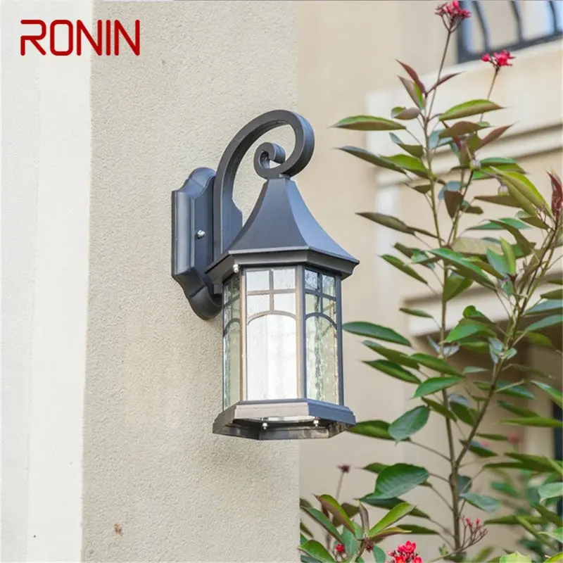 · RONIN Уличен Ретро, с монтиран на стената лампа, Класически led лампа, водоустойчив халба бира За Дома, Вила