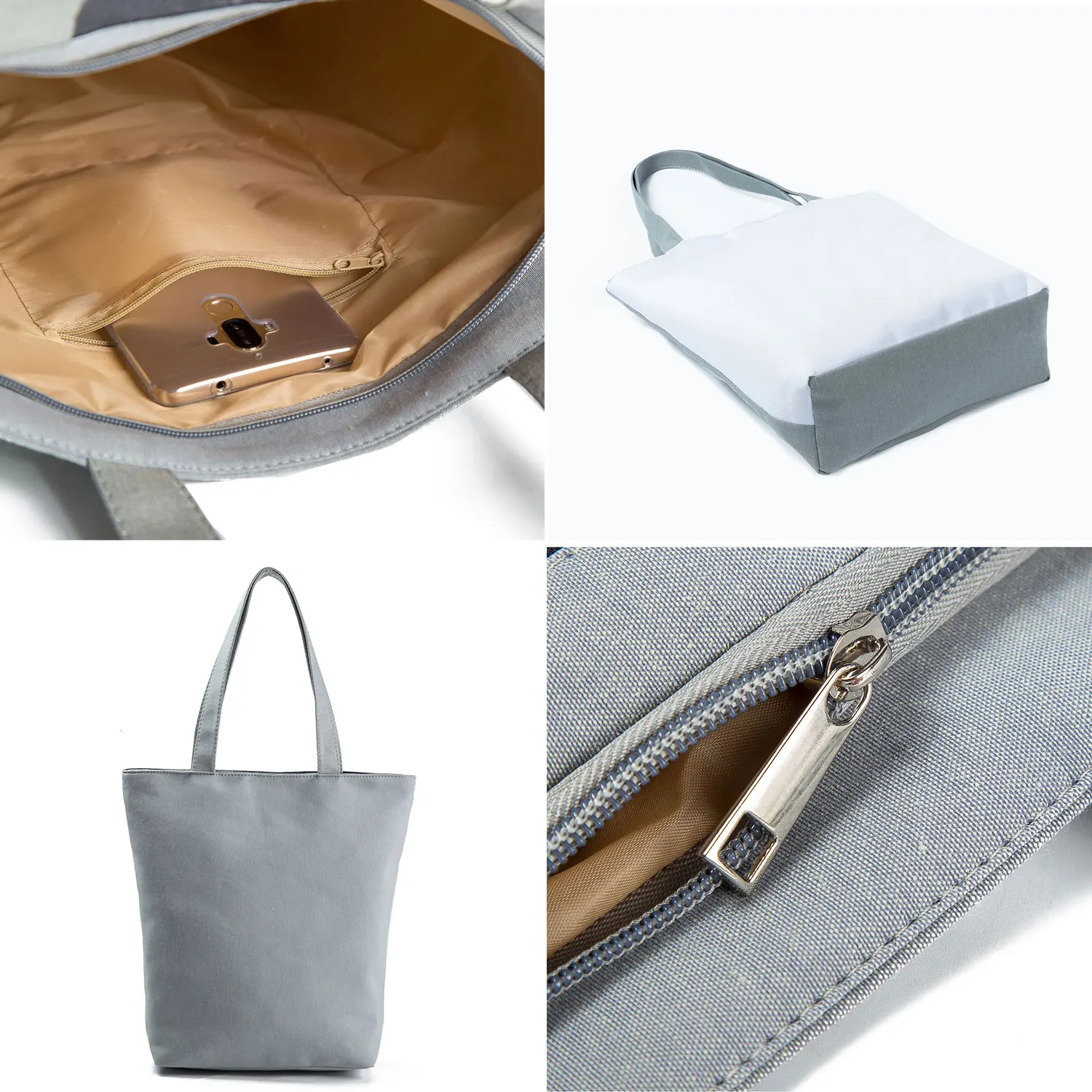 Дамски чанта през рамо, женствена чанта за пазаруване, селски пейзаж, цветен принт, пътна чанта за улици, по-Голямата голям чанта с подсолнухом, адаптивни чанта