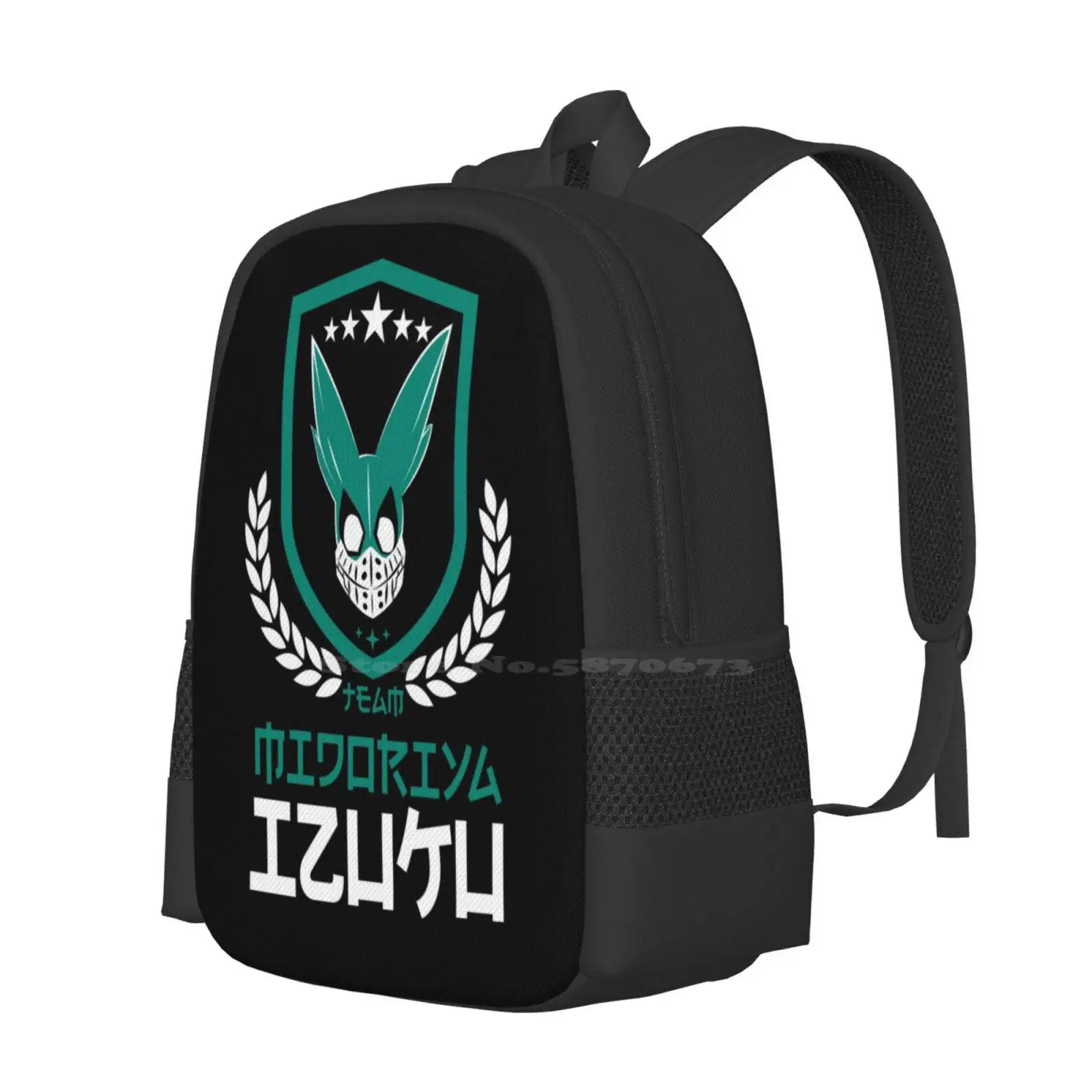 (Bnha): Backpack Team Midoriya Izuku За студентски училищна лаптоп, чанта My Hero Iacademia Deku All Might, Сезон аниме Bnha