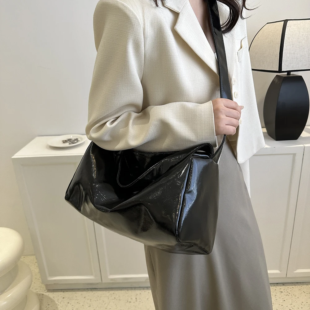 Дамски чанта през рамо, по-Голямата Голям Съставна чанта от изкуствена кожа, Водоустойчив, с двойна каишка, устойчив на надраскване, джоб, чанта за пазаруване