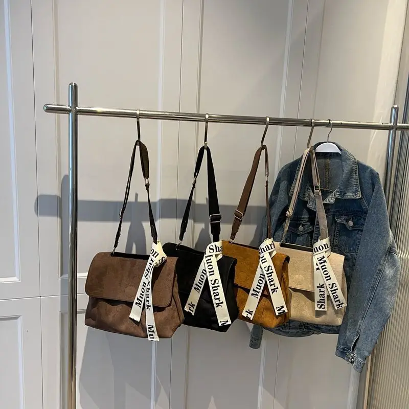 Мат чанта от изкуствена кожа, чанти с капаци, дамски чанти, портфейли, реколта женствена чанта през рамо