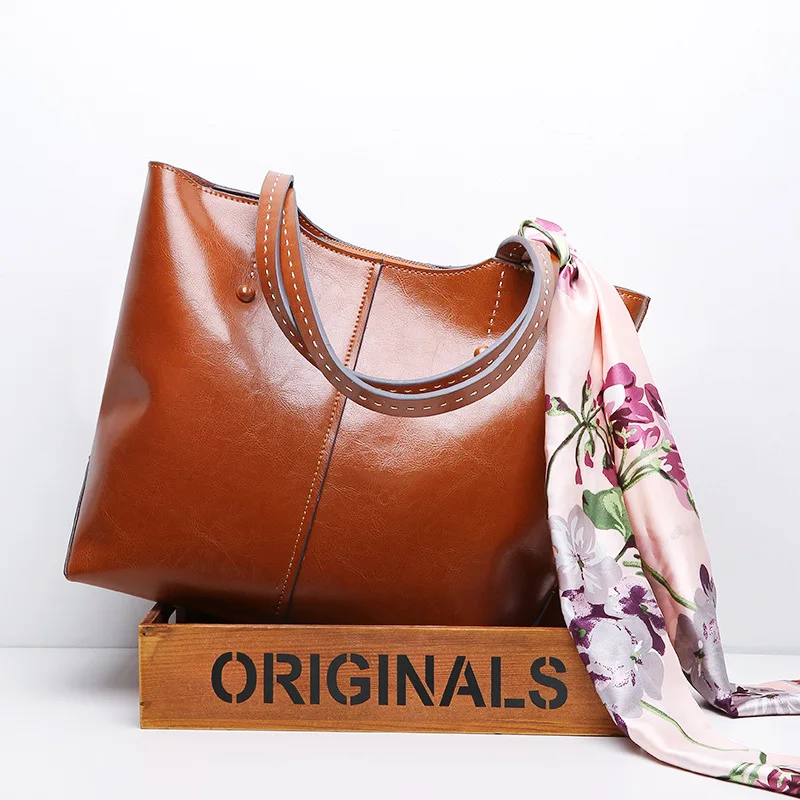 Висококачествени Дамски чанти през рамо от естествена кожа, Модни Луксозни Дамски Кожени чанти, Големи дамски портмонета и дамски чанти от телешка кожа