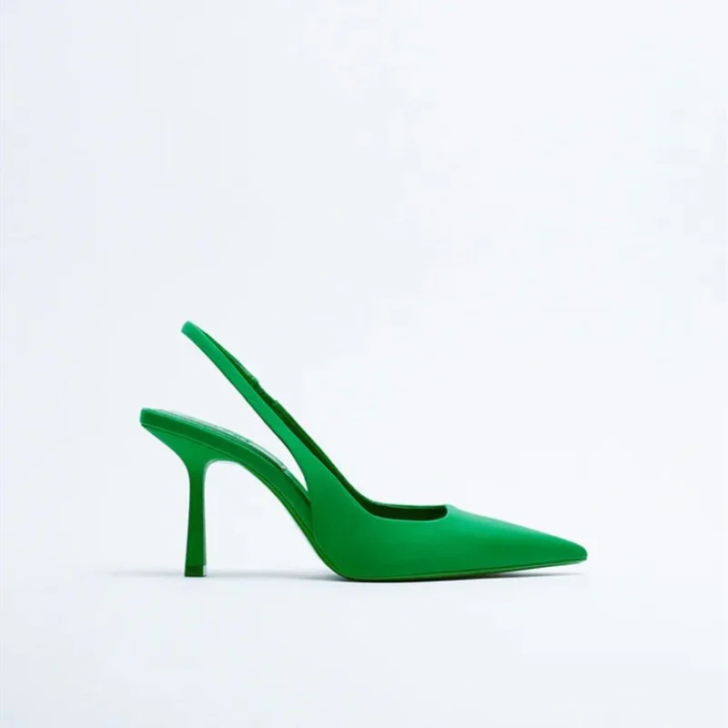 Новост 2023 г.; Есенен дамски обувки; Модни дамски обувки-лодка на висок ток с остър пръсти; Дамски сандали на плитки Обувки; Дамски обувки; Zapatos Mujer