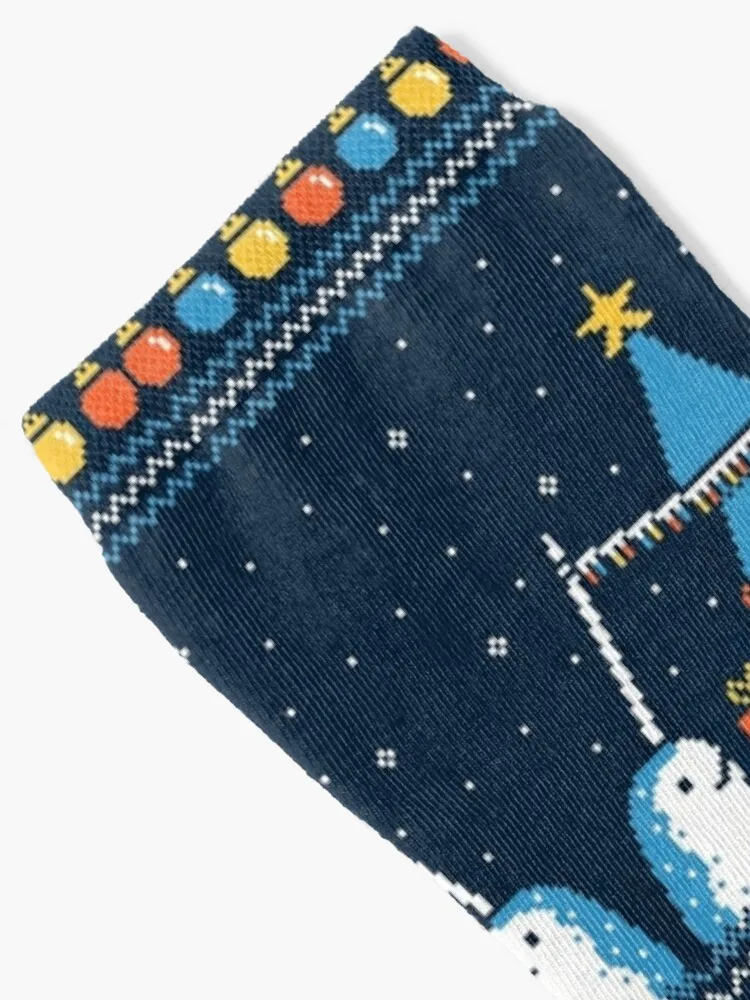 Коледни чорапи Narwhals Забавни чорапи баскетболни чорапи