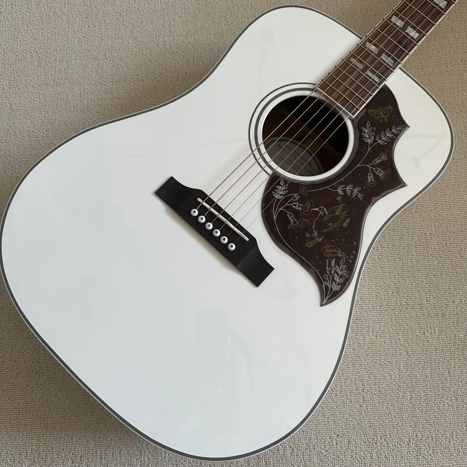 Изработени по поръчка в Китай, 41-инчов народна акустична китара, предна панел, панел от палисандрово дърво, безплатна доставка