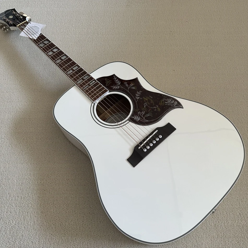 Изработени по поръчка в Китай, 41-инчов народна акустична китара, предна панел, панел от палисандрово дърво, безплатна доставка
