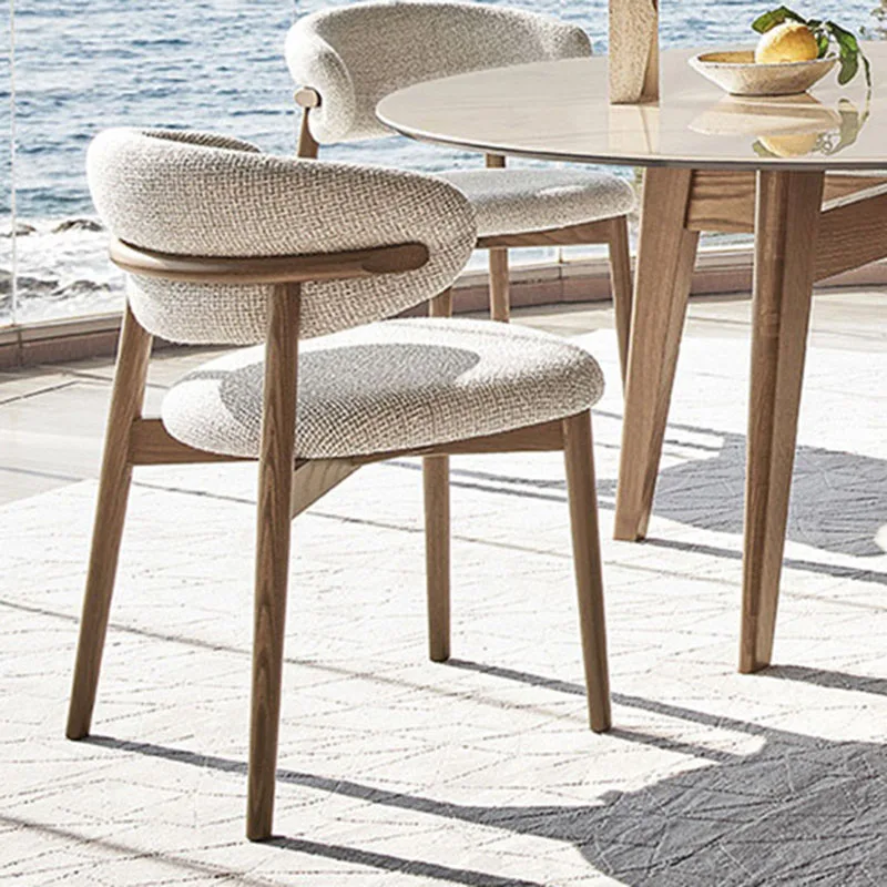 Сватбени Дървени Трапезни Столове Модерна Кухня на открито и Елегантен Дизайнерски Стол Relax Nordic Sillones Индивидуални Мебели За дома