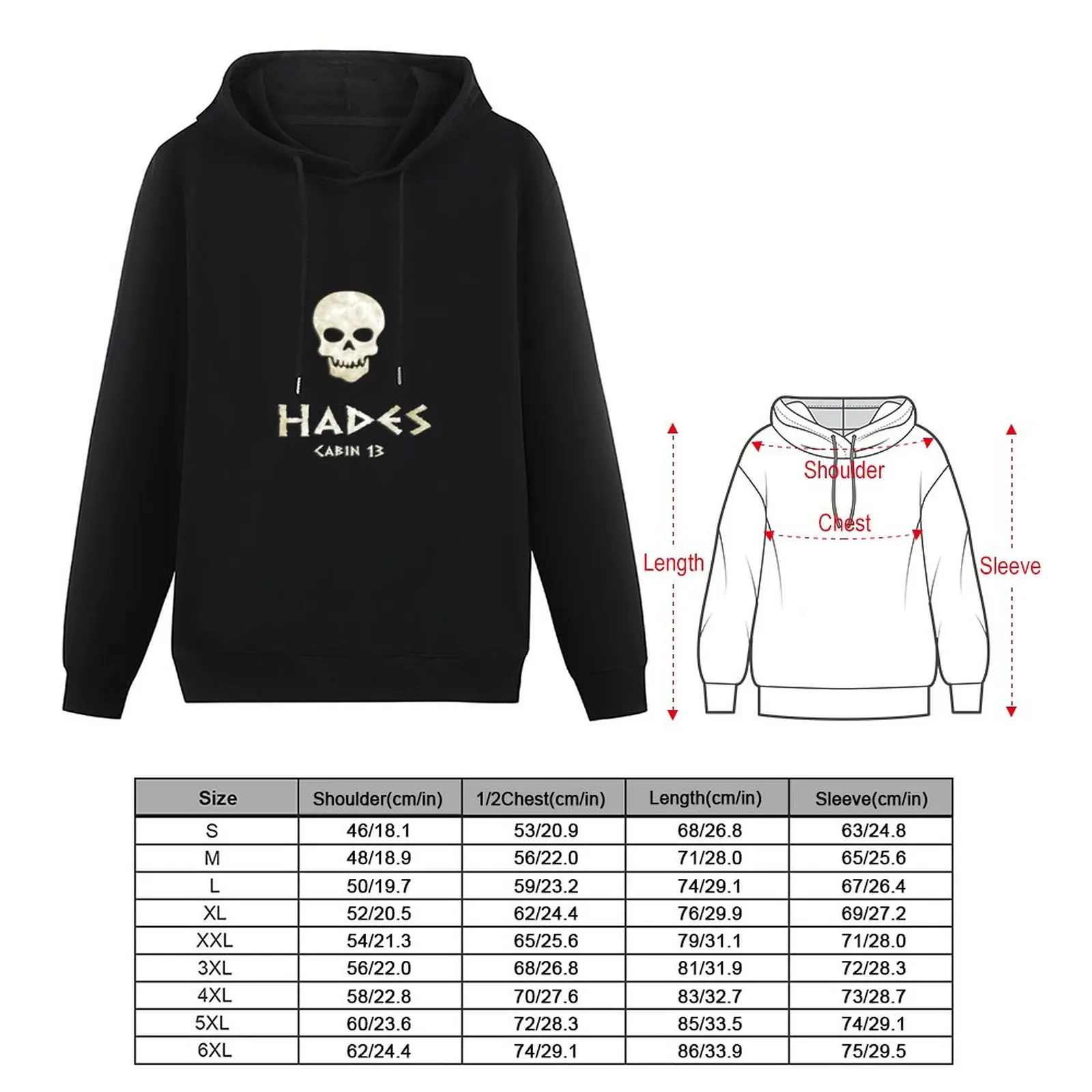Нова hoody Cabin 13-Hades, модни мъжки дизайнерски дрехи, нови блузи и жилетки