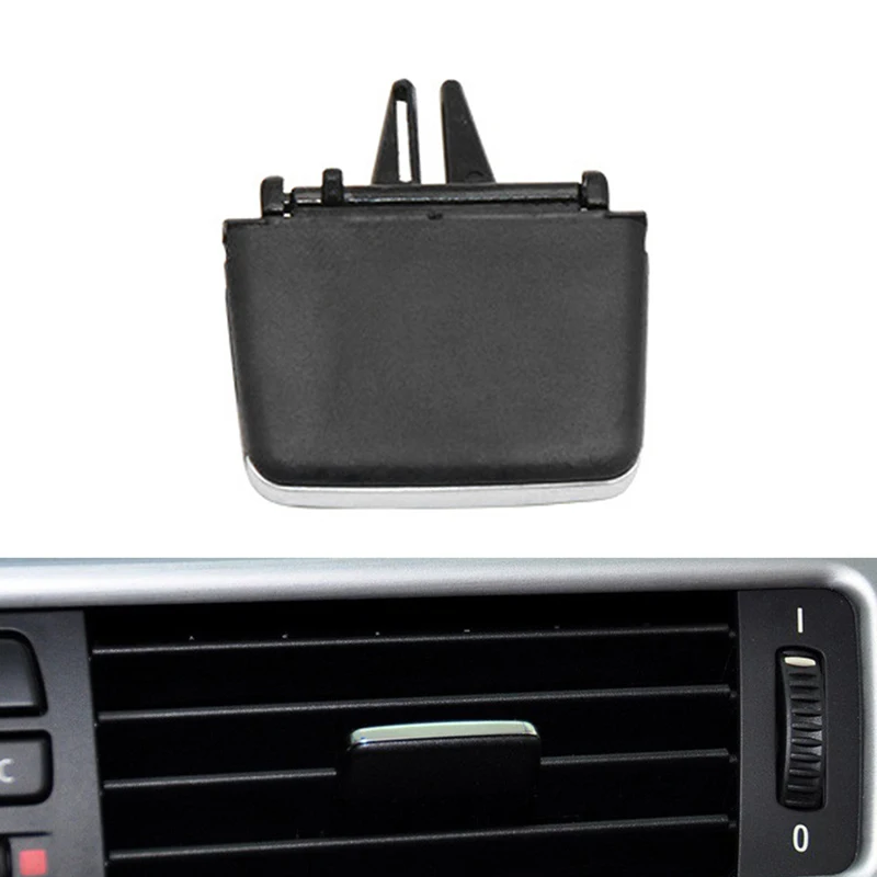 Авто Скоба за закрепване на вентилационна апликации климатик, Скоба за поставяне на вентилационна решетка на BMW E90 E91 E92 E93 (3 серия) 2006-2013, Стикер на щори фен