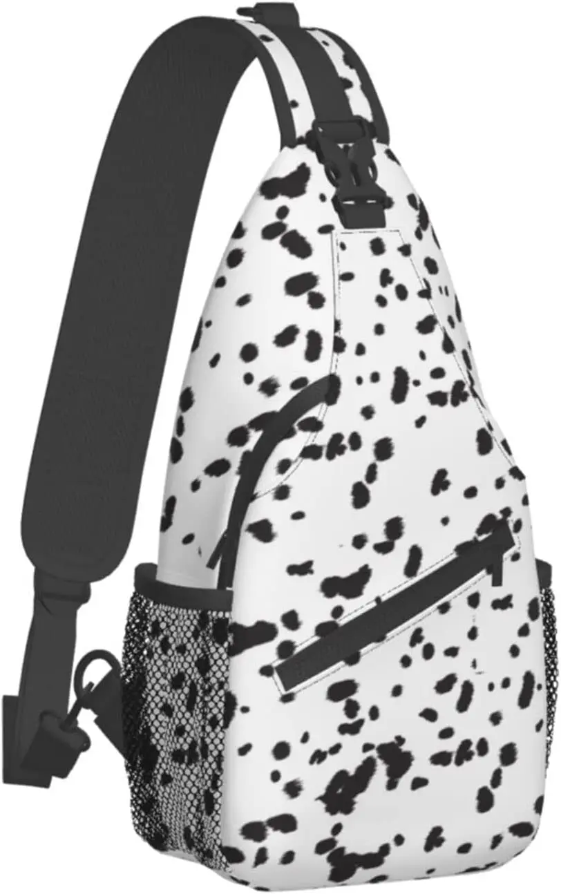 Чанта-прашка с принтом куче известни далмация, раница-прашка през рамо, Подаръци за пътуване, Туризъм нагрудная чанта, раница, портмоне, чанта на рамото за жени и мъже