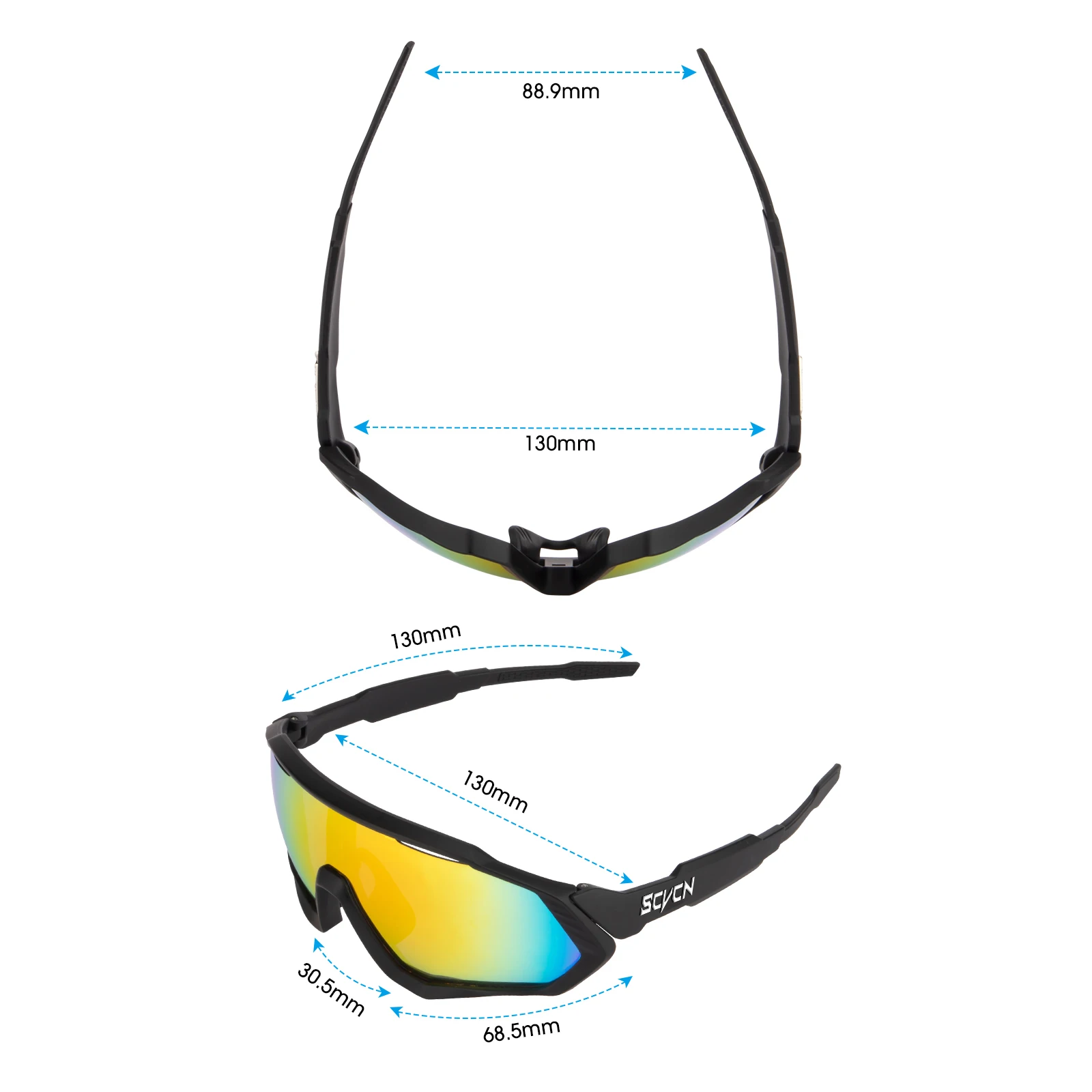 SCVCN Велосипедни Очила на Мъже, Жени МТБ Очила за Планинските пътища на Състезателни велосипеди Вело Слънчеви очила с UV400 За спорт на открито Очила за шофиране