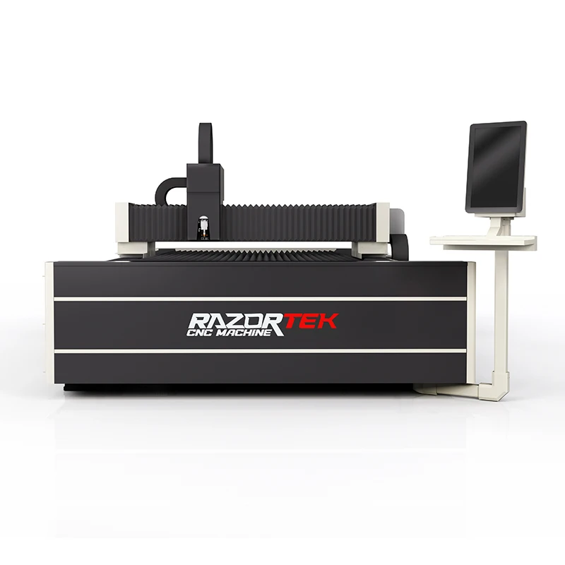 Машина за лазерно рязане Jinan Razortek cnc ce рекламен машина за рязане на листова стомана с дебелина 9 мм за въглеродна стомана