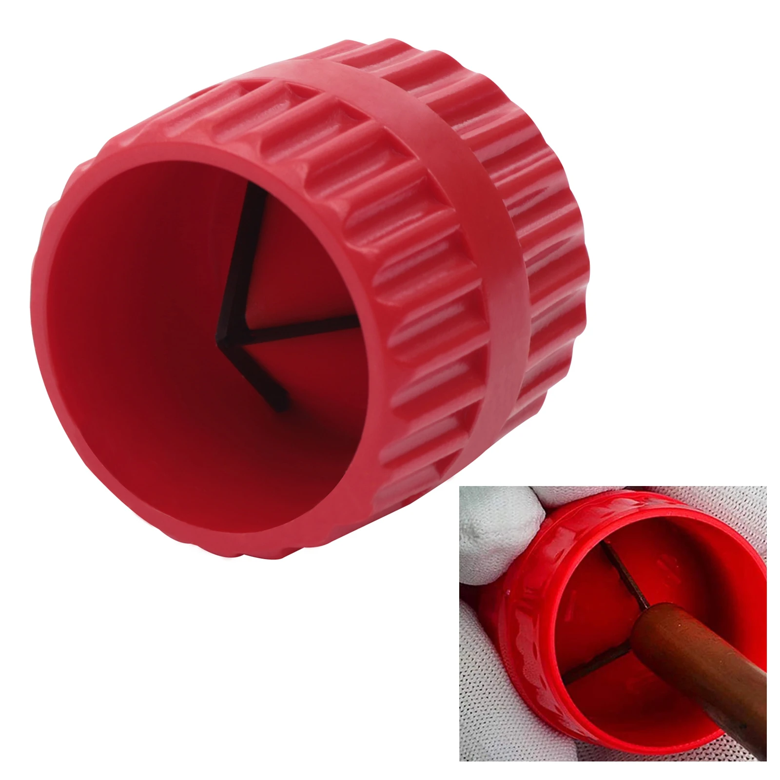 Удължител за тръби с диаметър 0,2-1,38 инча (в една опаковка), червен