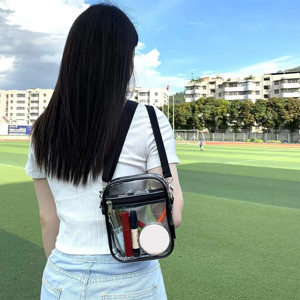 Спортна чанта Лека чанта за съхранение, която лесно се носи с себе си, прозрачна чанта за съхранение на PVC торба за спортни стоки