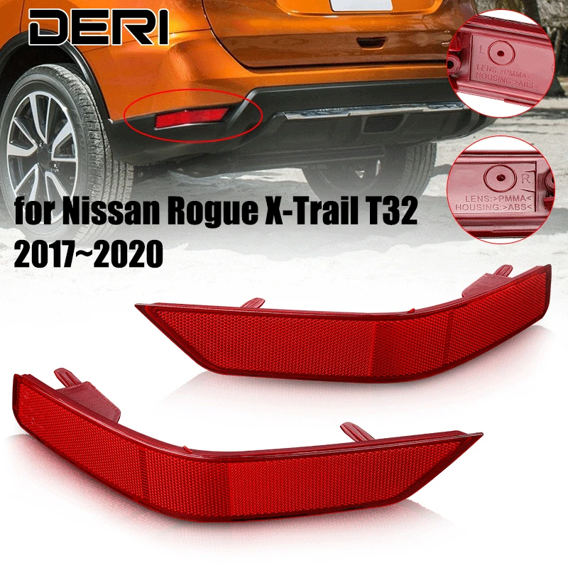 Рефлектор задна Броня Nissan Rogue X-Trail T32 2017 2018 2019 2020 Задни Сигнален Фенер Противотуманная Фаровете 265606FV0A 265656FV0A