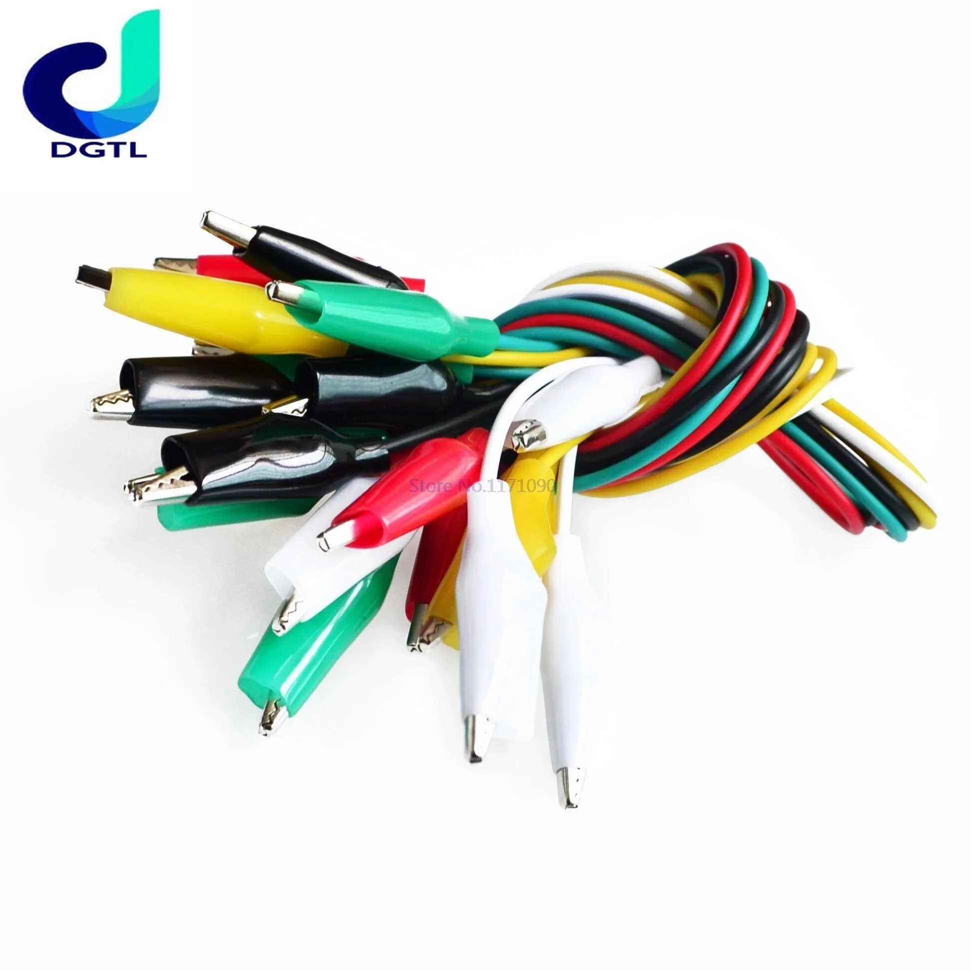 Направи си САМ тестов кабел тест папка тест кука клип 10шт 5 цвята 46 см, дължина doulbe head в наличност отлично качество
