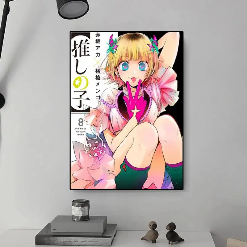Горещ аниме-ПЛАКАТ OSHI NO KO, платно, HD печат, Персонални Стенни картини по поръчка