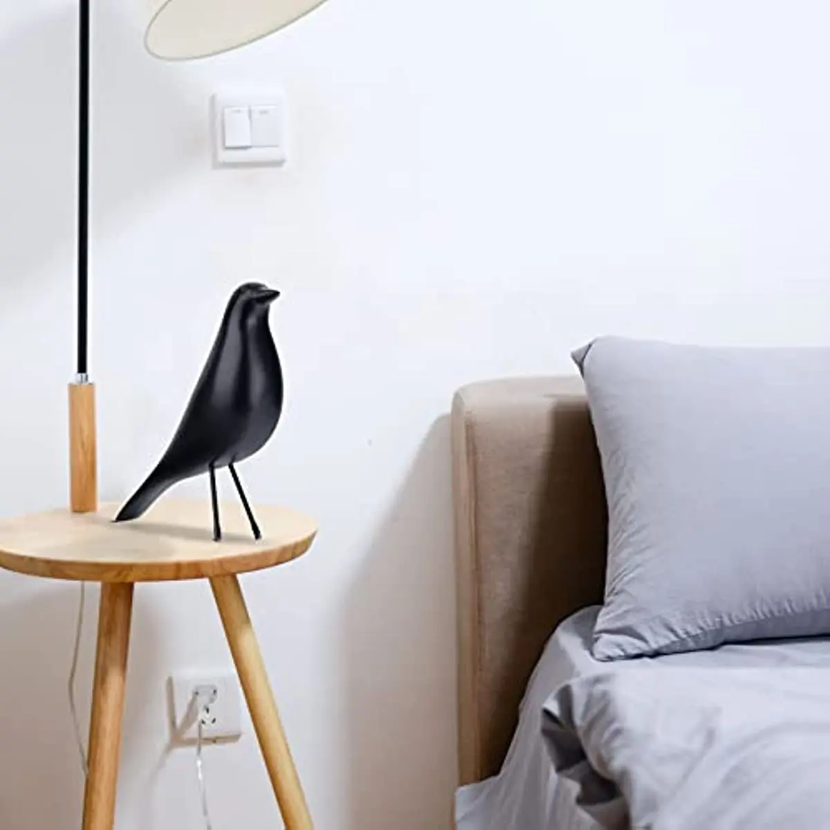 Фигурка на птица Имса, статуята на птици от смола, скулптура, модерна минималистичные декоративни орнаменти с птици, за хол, спални, офис декор