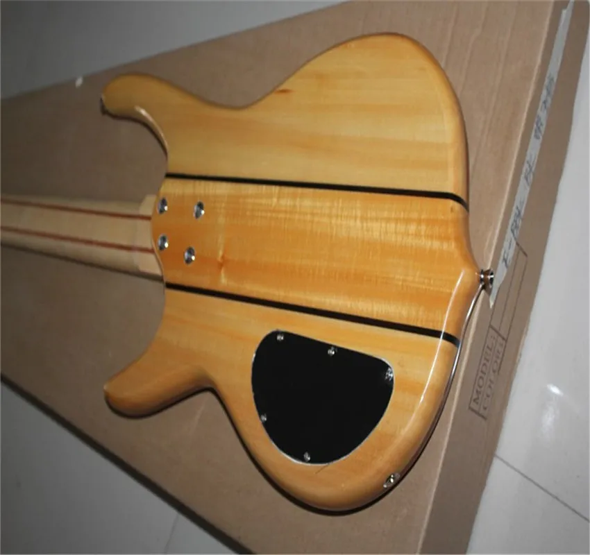 Висококачествено изработени по поръчка 5-струнен Електрически бас-китара Burlywood