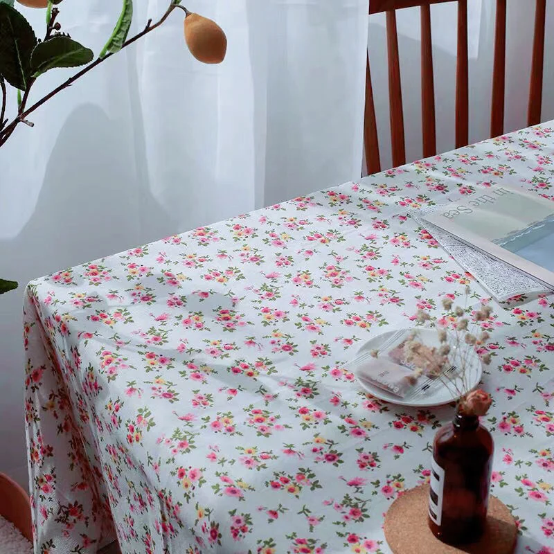 Кърпа за фотография Пикник с цветен модел, ins Домашна Подвесная Плат, Декорация на масата, Покривката за момиче във формата на сърце