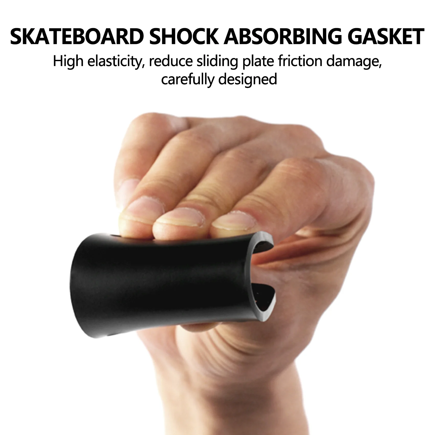 Гумена тампон за скейтборд 1/8 3 мм, опаковка от 2