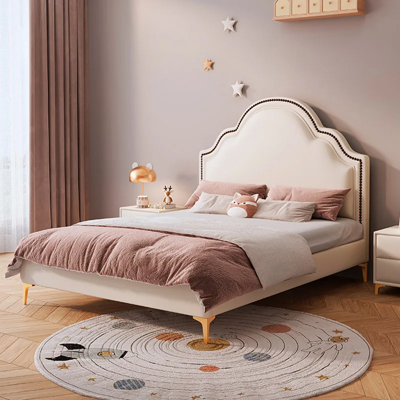 Бебешки легла Принцеса Розови Единични Легла с дървени дизайн За момичета, чекмеджета и място за съхранение на Beliche Infantil Мебели за спалня MQ50CB
