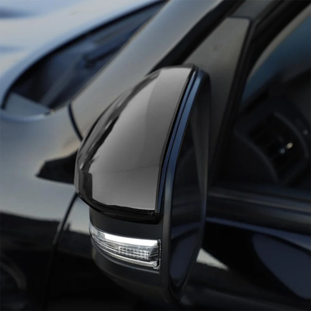 Черни капаци за огледала за обратно виждане, капак, страничните огледала, капака на отвора на огледала за Toyota 4Runner RAV4 Highlander