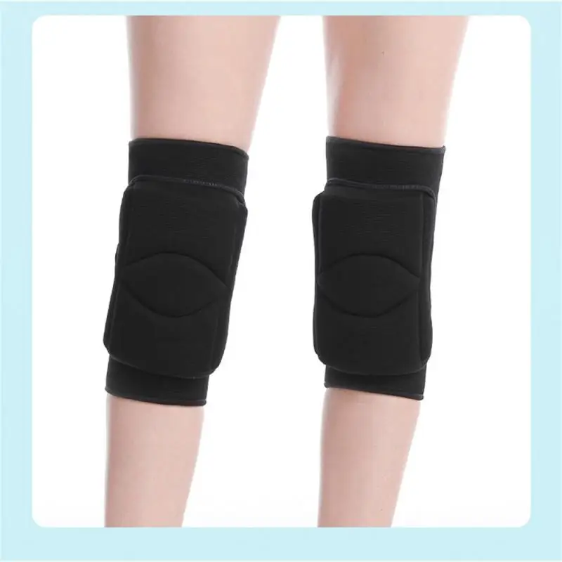 Обзавеждане за защита на коленете си за танци, Противоскользящее защитно оборудване, зимни топли и мразоустойчив, коленете, 1 чифт наколенников