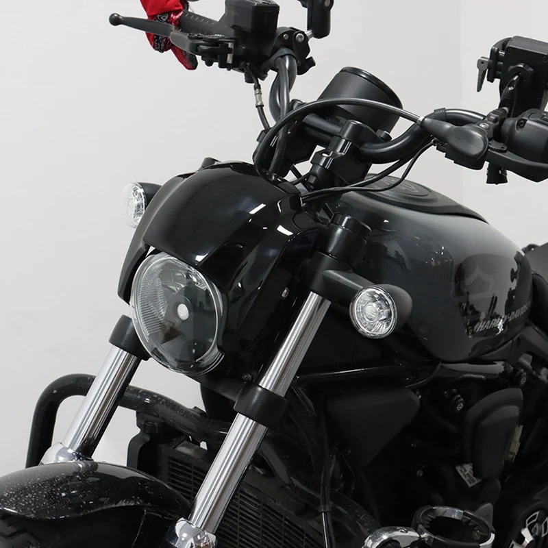 Детайли на Предния капак Фарове за мотоциклети, Аксесоари За Nightster 975 RH975 RH 975 2022 2023, Маски за лампи