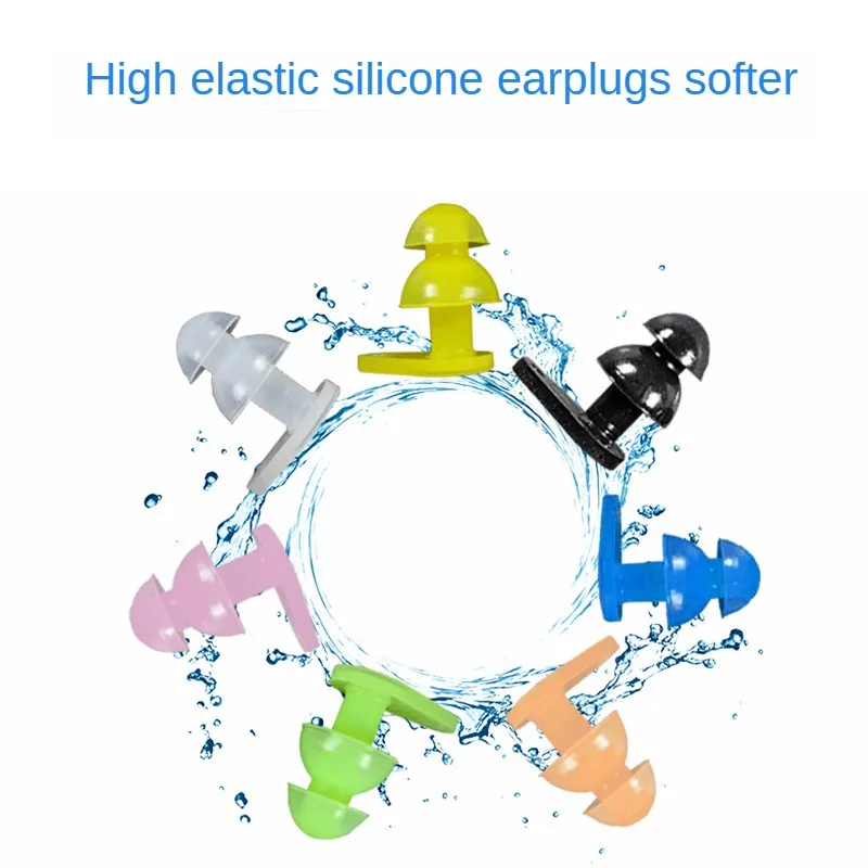 Удобни тапи за уши В опаковка, Водоустойчив тапи за уши, Защитни За Плуване, Шумоподавляющие, Силиконови Меки Детски тапи за уши За Сън