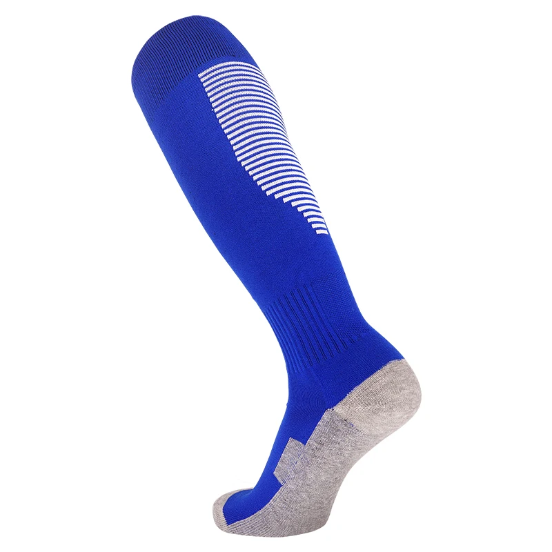 Компресия чорапи Унисекс, заглушителен износоустойчиви футболни чорапи, абсорбиращи потта, за уличен баскетбол, футбол кальцетины