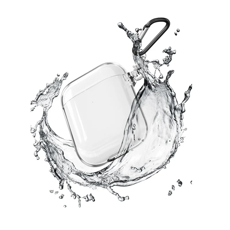 Хубава чанта за слушалки с украса във вид на кристали за Apple AirPods 1 И 2, Силикон прозрачен защитен калъф за Airpods Pro 3, зарядно устройство ще захранване на скоростната