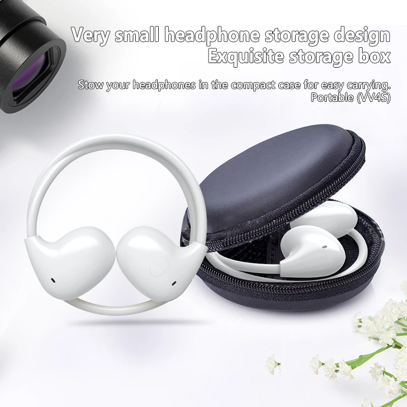 Нови Bluetooth слушалки, Оръфан Задните Висящи слушалки, Модни Безжични Спортни слушалки 5.3, Без притурки, Стерео с двоен бас