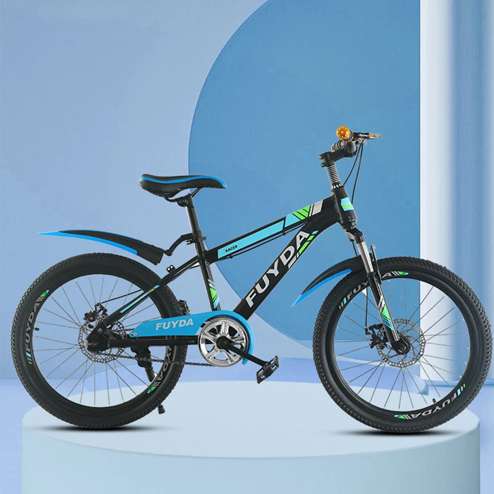 Детски планински велосипед 18 20 22 24 Инча, студентски под наем с односкоростным амортизирующим спирачен спирачка, рамка от въглеродна стомана, нескользящая гума