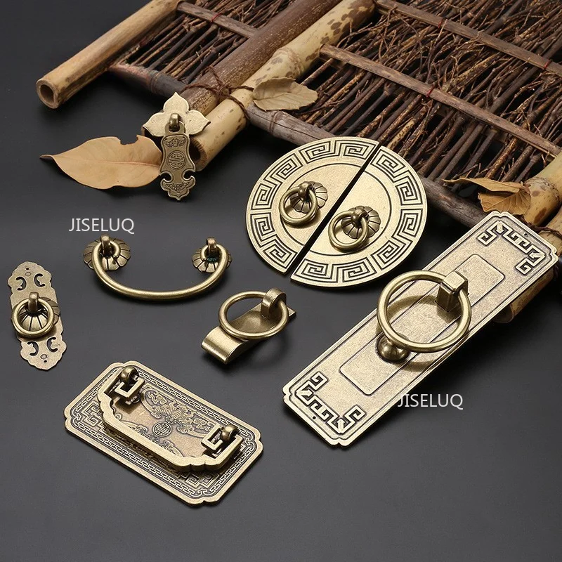 Профили Нова Китайска Врата копчето на кабинета на Антични Масивни Дръжката на Вратата на кабинета кутия Дърпа Дръжката на Гардероба на Мебели