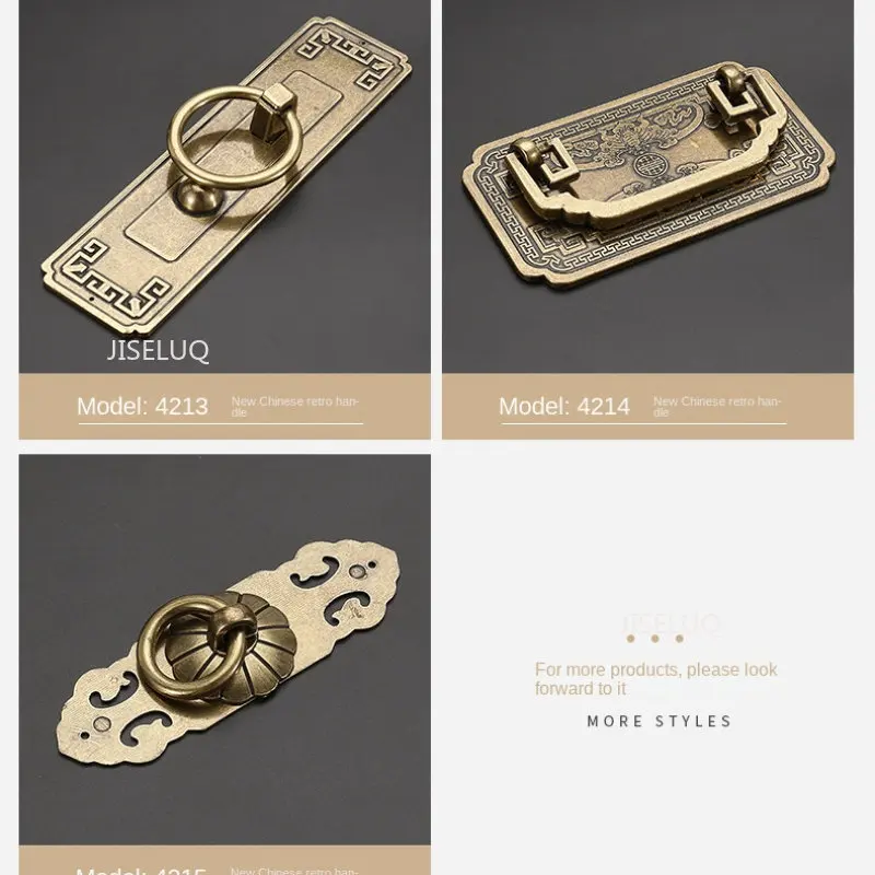 Профили Нова Китайска Врата копчето на кабинета на Антични Масивни Дръжката на Вратата на кабинета кутия Дърпа Дръжката на Гардероба на Мебели