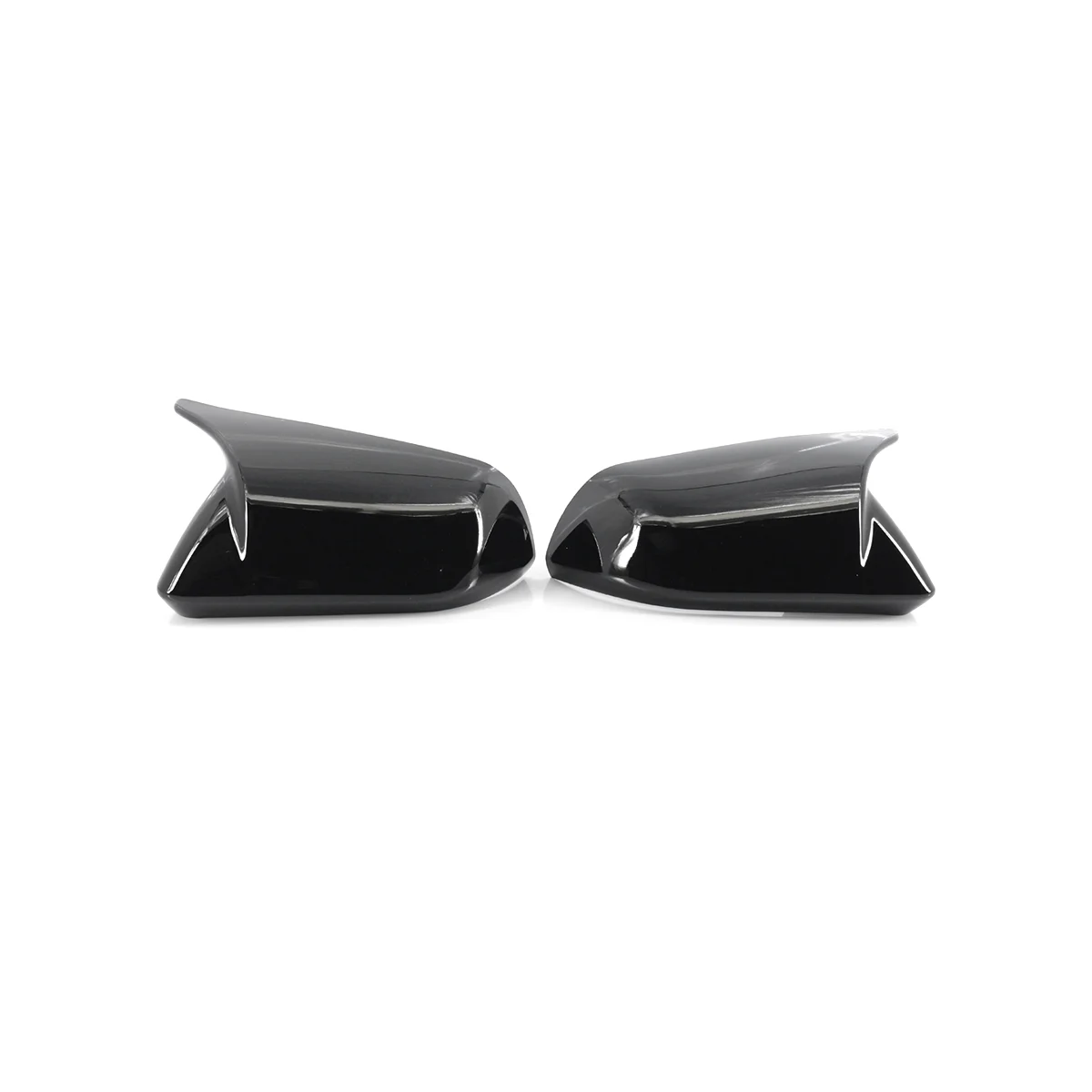 Черна Лява Дясна капачка на страничните огледала за обратно виждане за Ford Mustang 2015-2022 FR3B-17683 FR3Z-17682