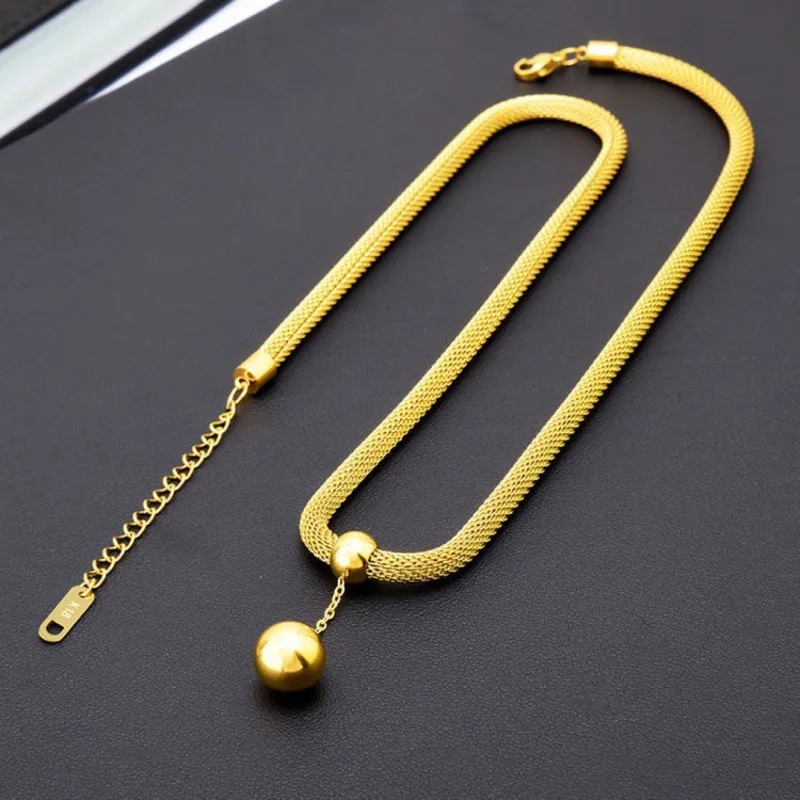 Куха желязна окачване perles rondes collier femme, универсален, луксозен и нишевый дизайн, верижка на ключицата