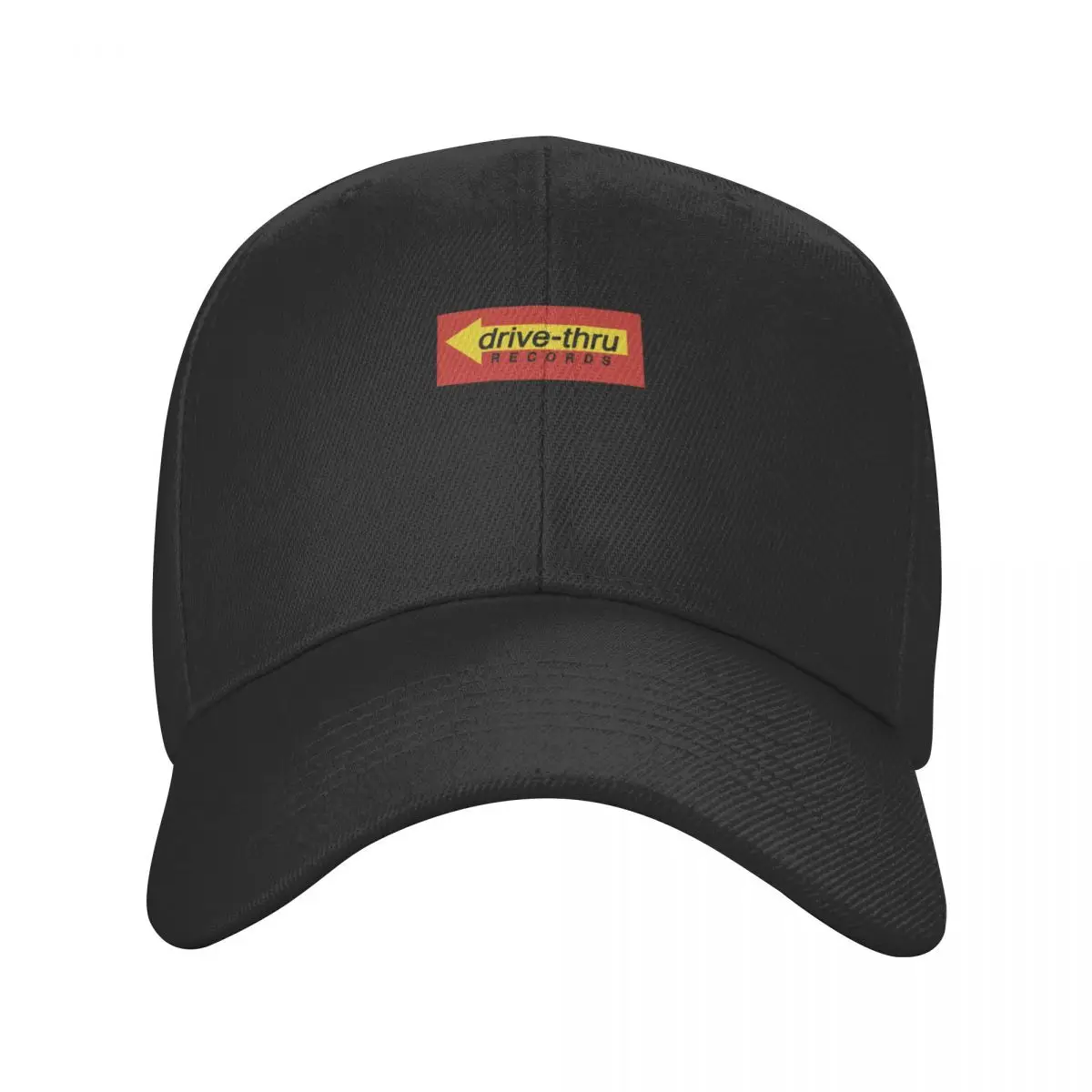 Бейзболна шапка с логото на Drive-Thru Records, мъжка шапка rave, дамски
